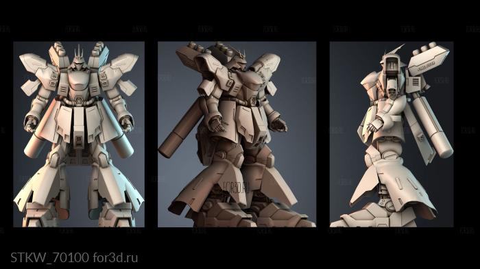 STKW_70100 stl model for CNC