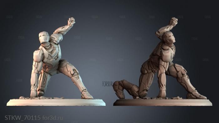 STKW_70115 stl model for CNC