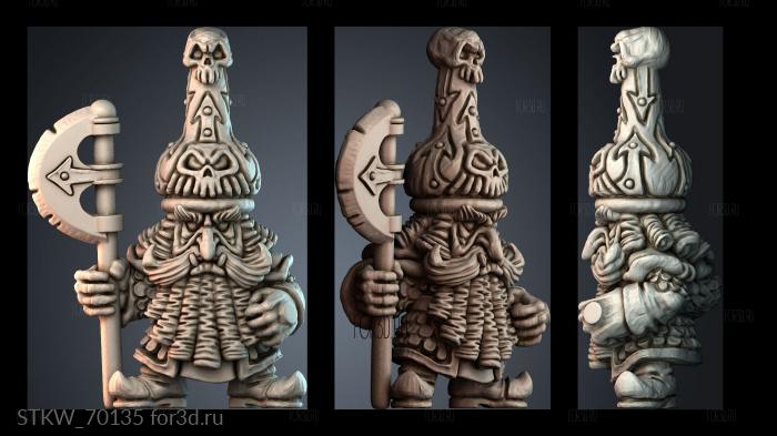 STKW_70135 stl model for CNC