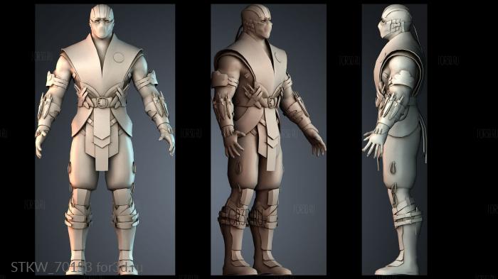 STKW_70153 stl model for CNC