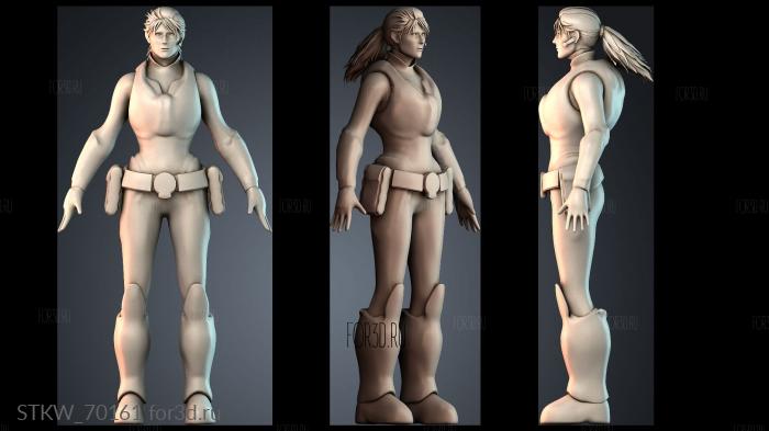 STKW_70161 stl model for CNC