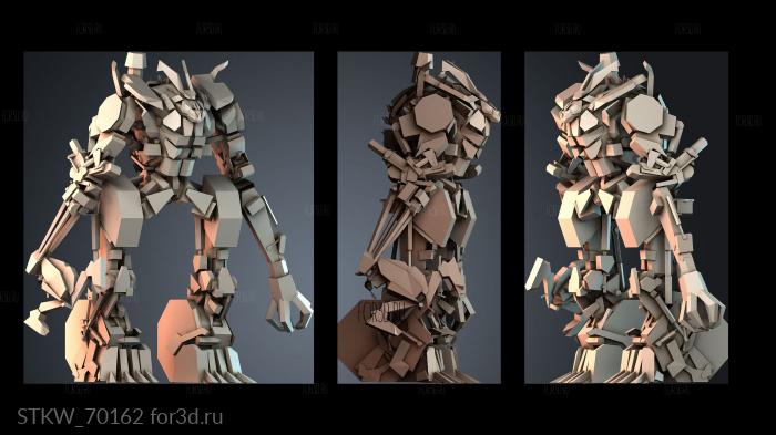 STKW_70162 stl model for CNC