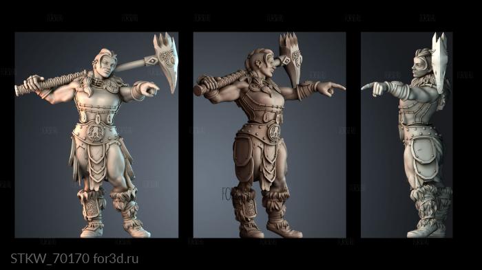 STKW_70170 stl model for CNC