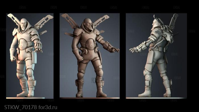 STKW_70178 stl model for CNC