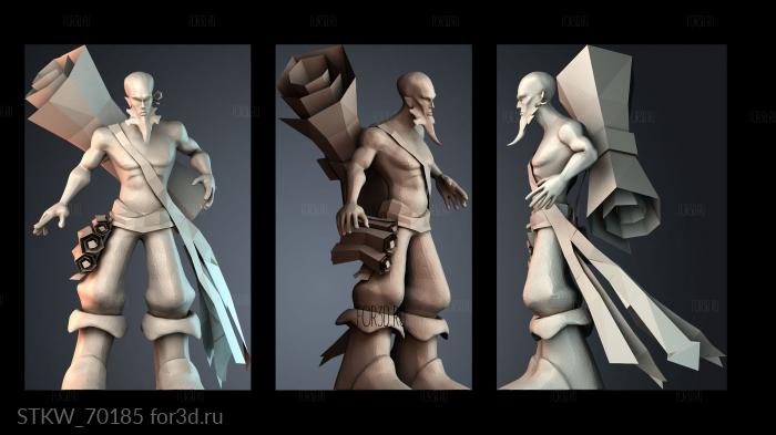 STKW_70185 stl model for CNC