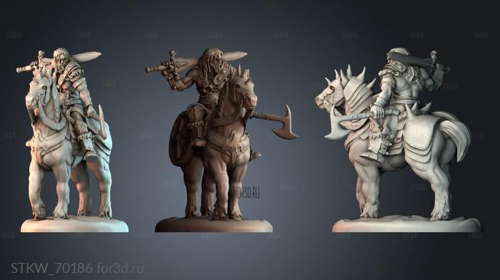 STKW_70186 stl model for CNC