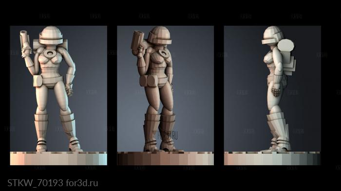 STKW_70193 stl model for CNC