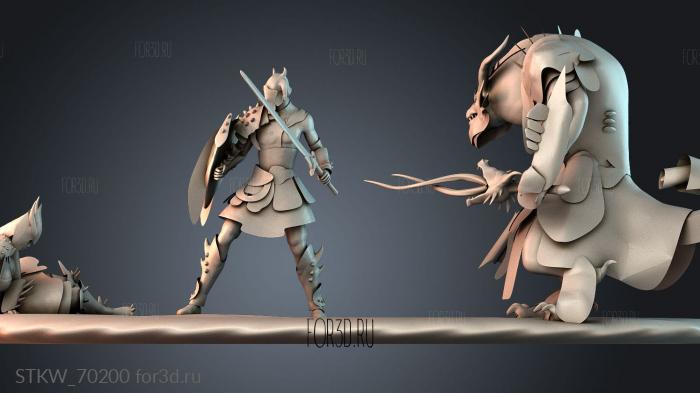 STKW_70200 stl model for CNC