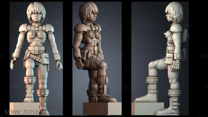 STKW_70218 stl model for CNC