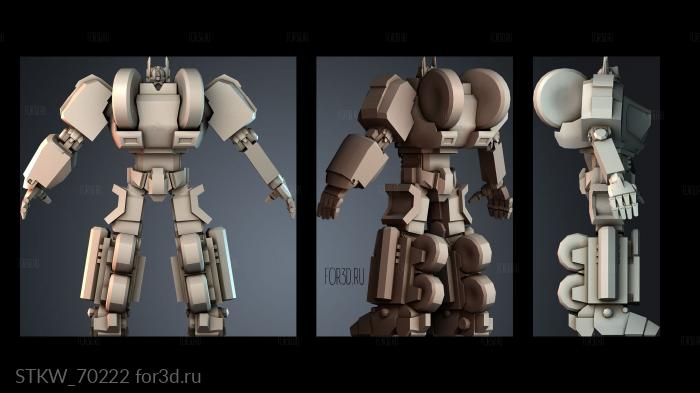 STKW_70222 stl model for CNC