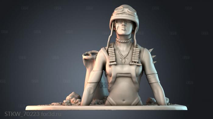 STKW_70223 stl model for CNC