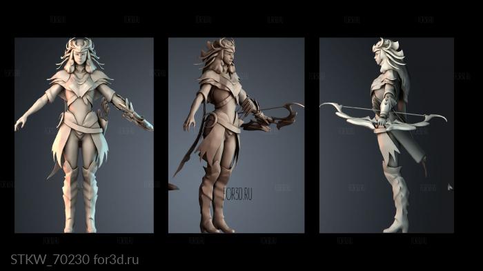 STKW_70230 stl model for CNC