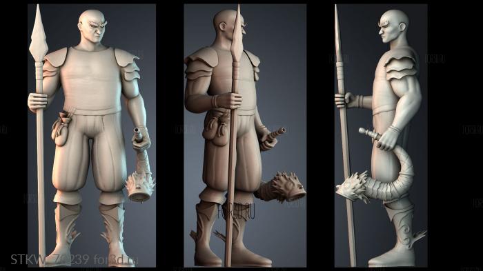 STKW_70239 stl model for CNC