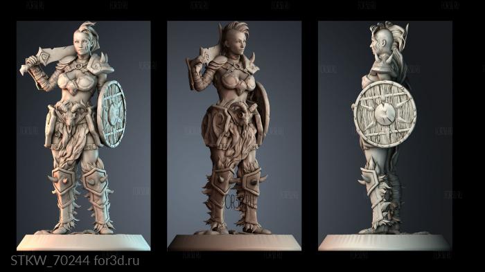 STKW_70244 stl model for CNC