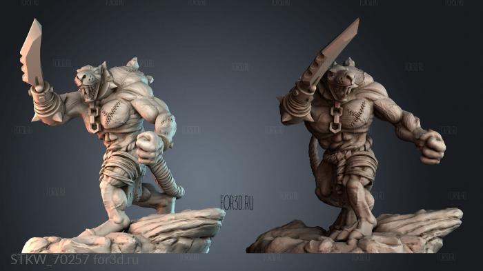 STKW_70257 stl model for CNC