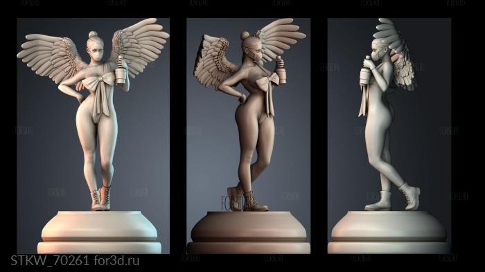 STKW_70261 stl model for CNC