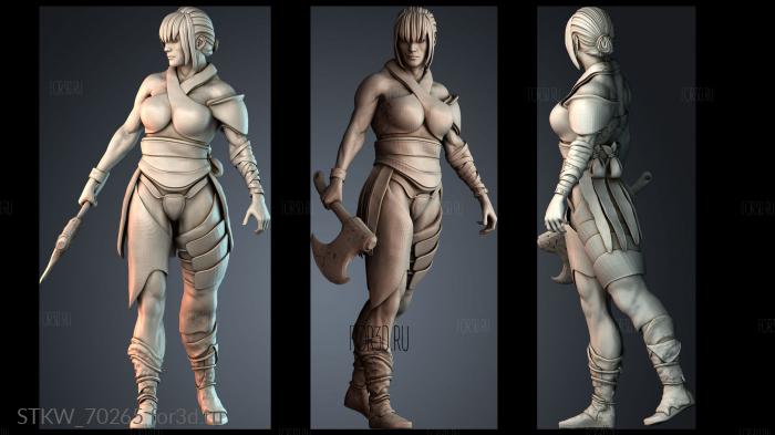 STKW_70265 stl model for CNC