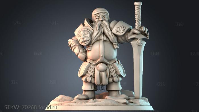 STKW_70268 stl model for CNC