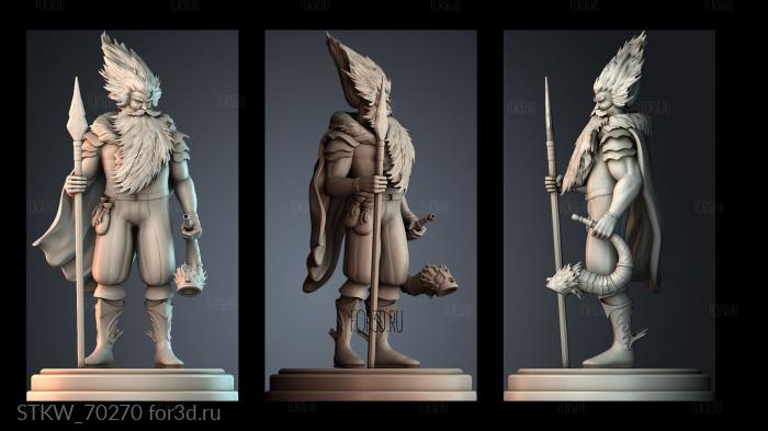 STKW_70270 stl model for CNC