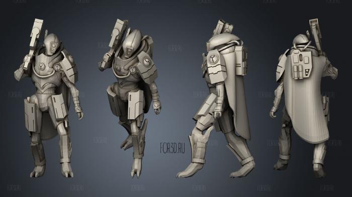 Greater Good Fire Blade Turian stl model for CNC