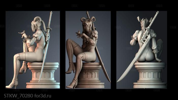 STKW_70280 stl model for CNC