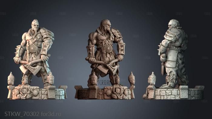 STKW_70302 stl model for CNC