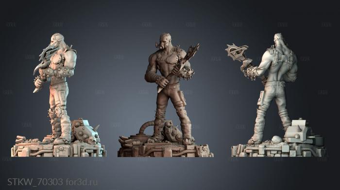 STKW_70303 stl model for CNC