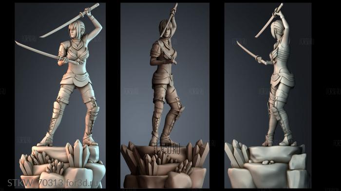 STKW_70313 stl model for CNC