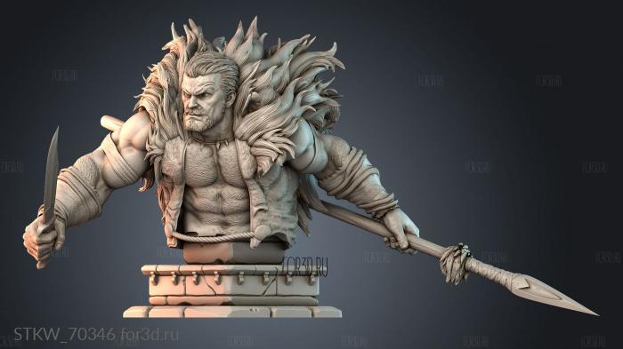 STKW_70346 stl model for CNC