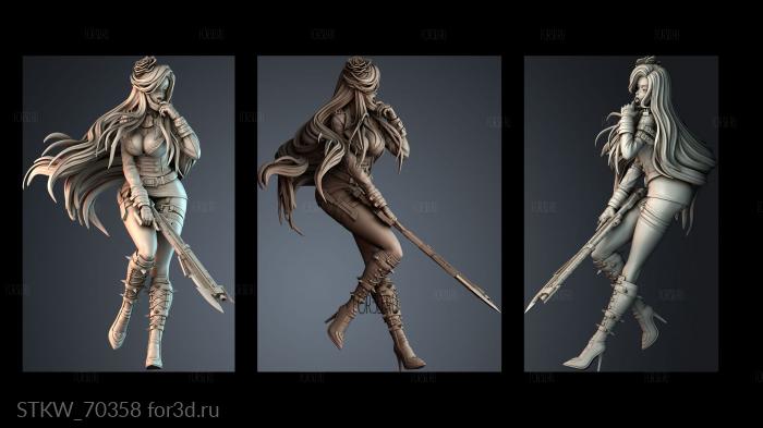 STKW_70358 stl model for CNC