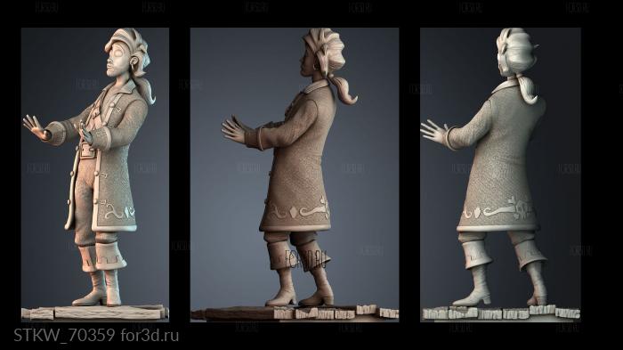 STKW_70359 stl model for CNC