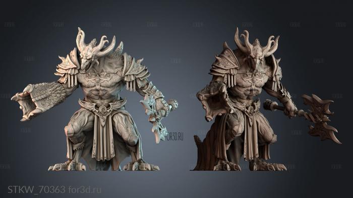 STKW_70363 stl model for CNC