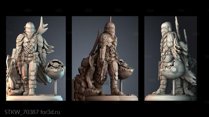 STKW_70387 stl model for CNC