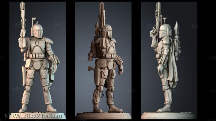 STKW_70392 stl model for CNC