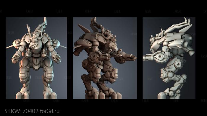 STKW_70402 stl model for CNC