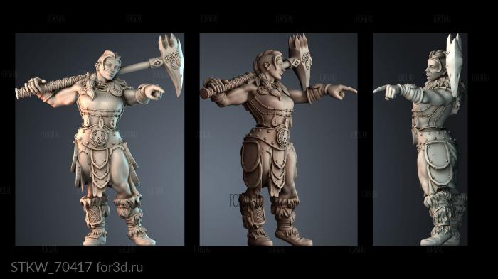 STKW_70417 stl model for CNC