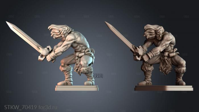 STKW_70419 stl model for CNC