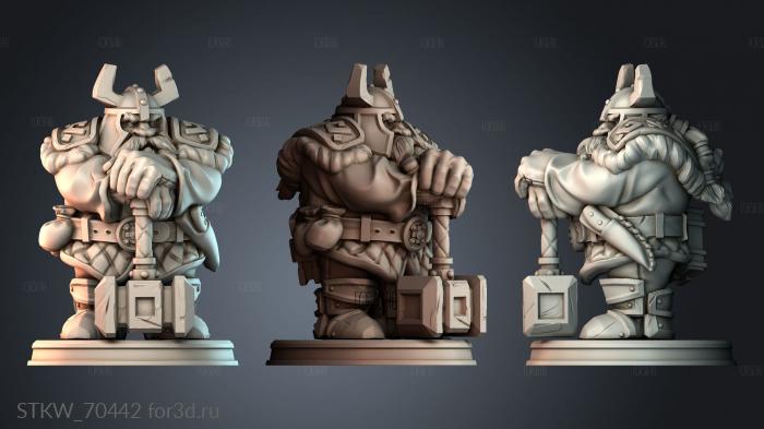 STKW_70442 stl model for CNC