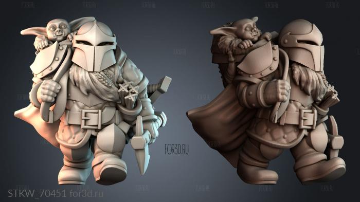 STKW_70451 stl model for CNC