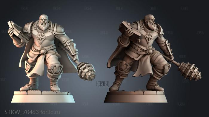 STKW_70463 stl model for CNC