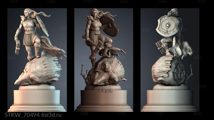 STKW_70494 stl model for CNC