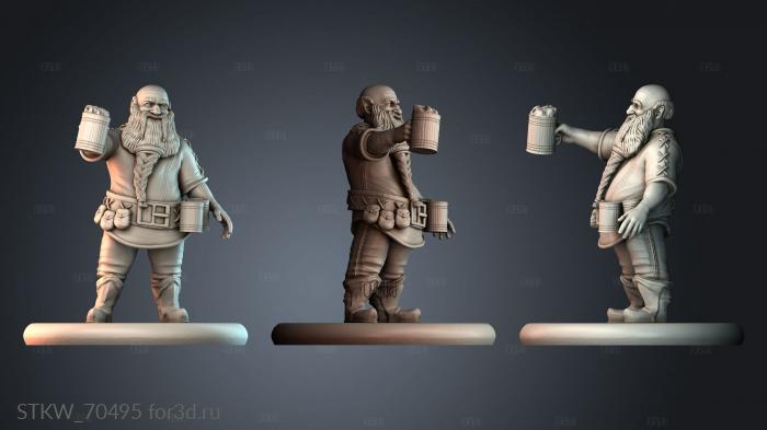 STKW_70495 stl model for CNC