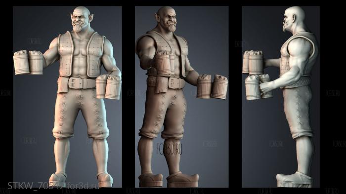 STKW_70549 stl model for CNC