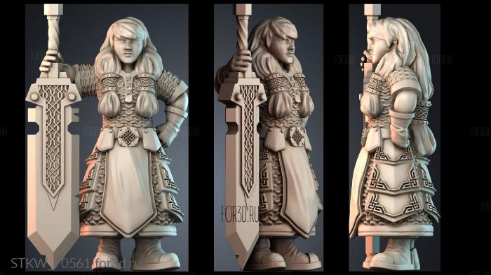 STKW_70561 stl model for CNC