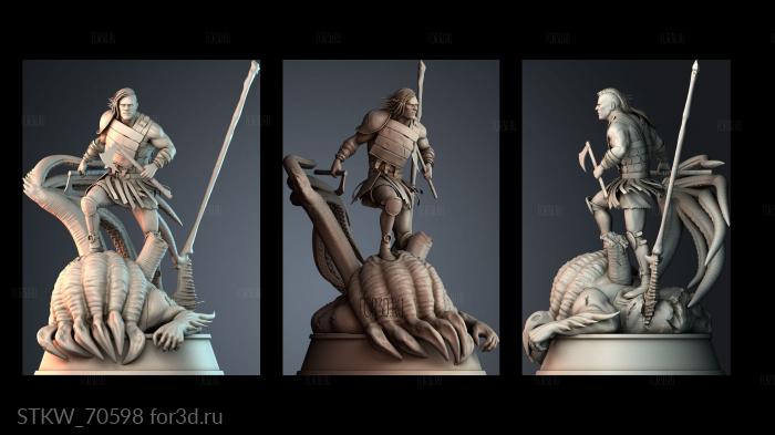 STKW_70598 stl model for CNC