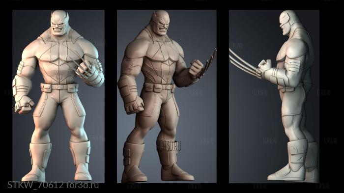 STKW_70612 stl model for CNC