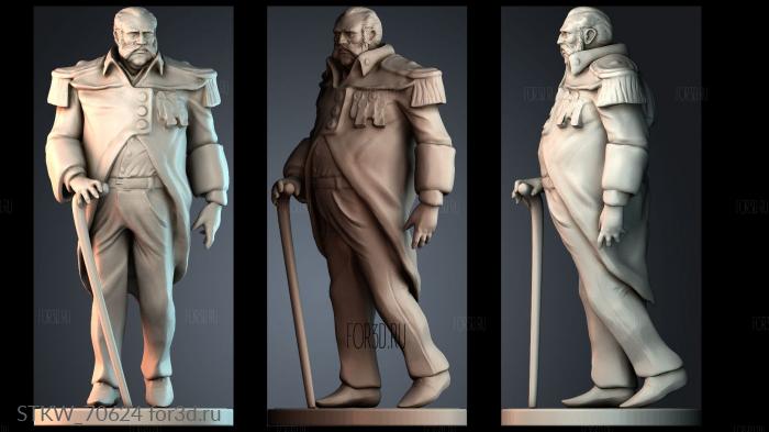 STKW_70624 stl model for CNC