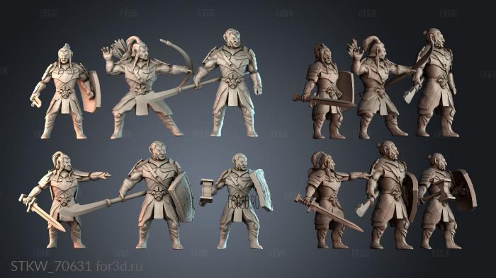 STKW_70631 stl model for CNC