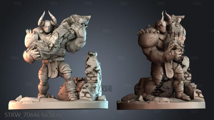 STKW_70646 stl model for CNC