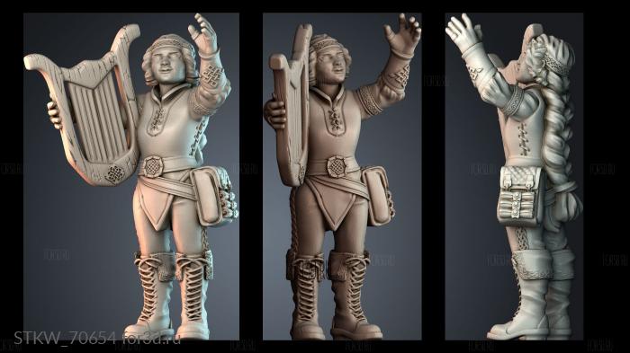 STKW_70654 stl model for CNC